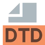 File Dtd SVG Icon